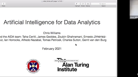 Thumbnail for entry Artificial Intelligence for Data Analytics