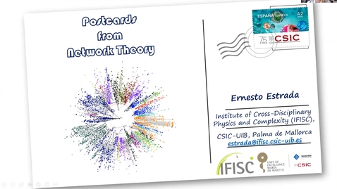 Thumbnail for Postcards from Network Theory - Ernesto Estrada