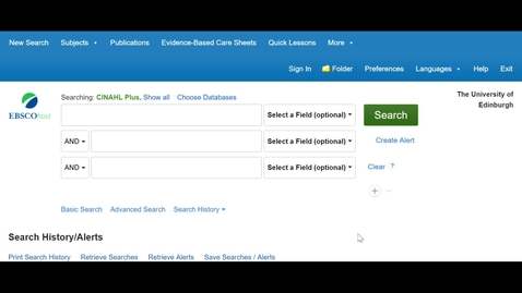 Thumbnail for Saving your search methodology and result numbers