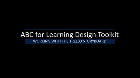 Thumbnail for Getting Started with the Trello Board