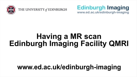 Thumbnail for entry Having a MR scan at the EIF QMRI