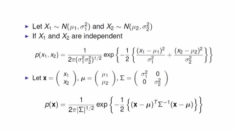 Thumbnail for entry The Bivariate Gaussian