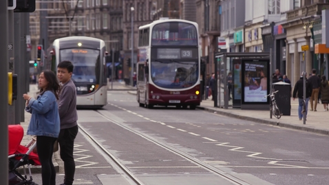 Thumbnail for Tram in Edinburgh Princes Street