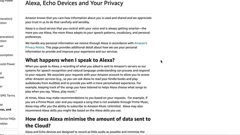 Thumbnail for Alexa Privacy Settings (Part 8): Where can I find out more?
