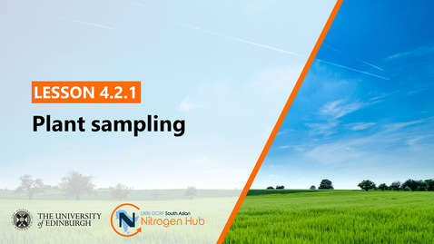 Thumbnail for 4.2.1 - Plant sampling