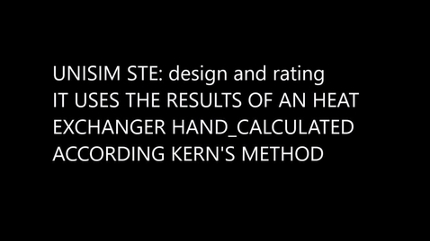 Thumbnail for UNISIM STE: Design and Rating