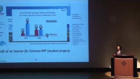 Thumbnail for Promoting diversity in the German Wikipedia - Ilona Buchem