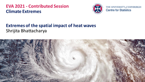 Thumbnail for entry Climate Extremes: Shrijita Bhattacharya