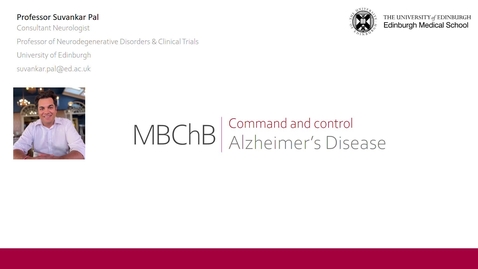 Thumbnail for Command &amp; control: Alzheimer's Disease