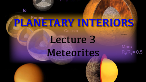 Thumbnail for Planetary Interiors L3