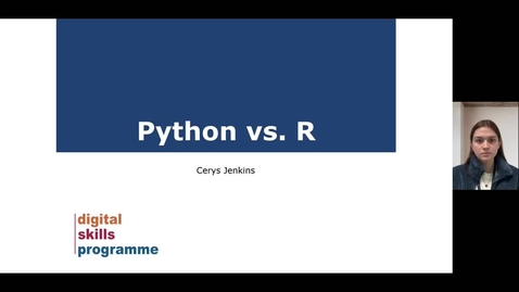 Thumbnail for entry Python vs R