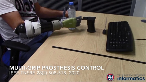 Thumbnail for Multi-Grip Prosthesis Control