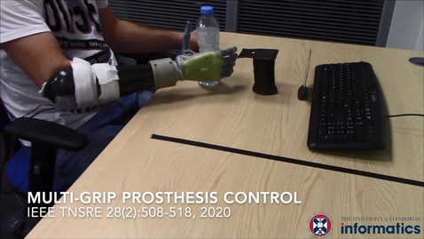 Thumbnail for entry Multi-Grip Prosthesis Control