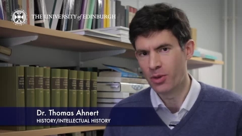 Thumbnail for entry Dr Thomas Ahnert - History/ Intellectual History- Research in a Nutshell