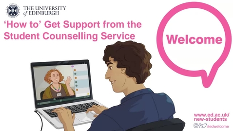 Thumbnail for entry (UG/PG) How-to Get Support from the Student Counselling Service