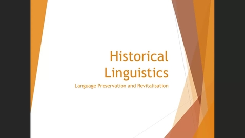 Thumbnail for entry Language Endangerment Introduction