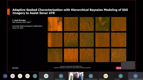 Thumbnail for Adaptive Seabed Characterization With Hierarchical Bayesian Modeling of SAS Imagery to Assist Sonar ATR