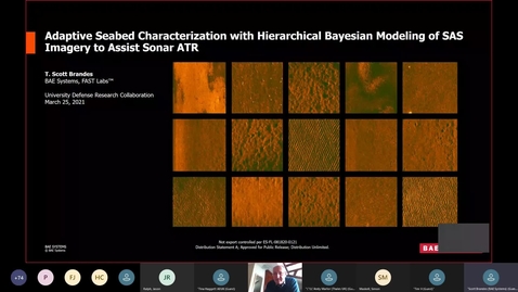 Thumbnail for entry Adaptive Seabed Characterization With Hierarchical Bayesian Modeling of SAS Imagery to Assist Sonar ATR