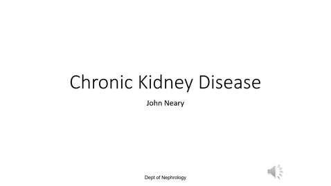 Thumbnail for Chronic Kidney Disease 2021 part 1