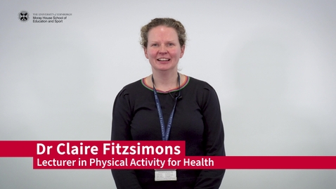 Thumbnail for Dr Claire Fitzsimons
