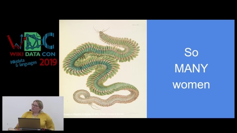 Thumbnail for HerNaturalHistory - Citizen Scientist Siobhan Leachman on how Wikidata can play a vital role in surfacing notable women