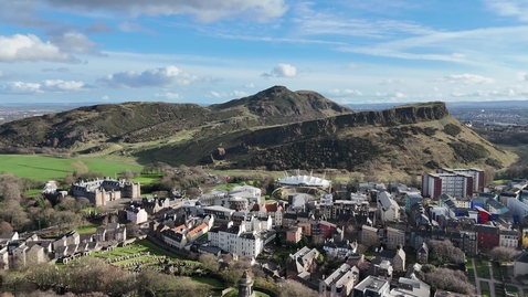 Thumbnail for Drone Arthur's Seat over Holyrood