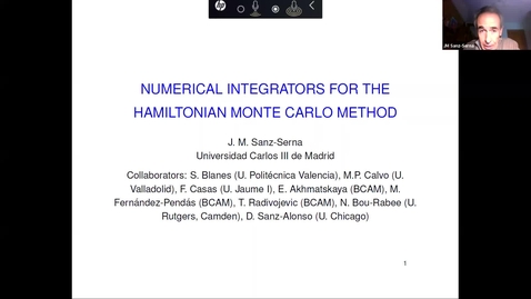 Thumbnail for entry Jesús María Sanz-Serna (University Carlos III of Madrid) Numerical integrators for the Hamiltonian Monte Carlo method