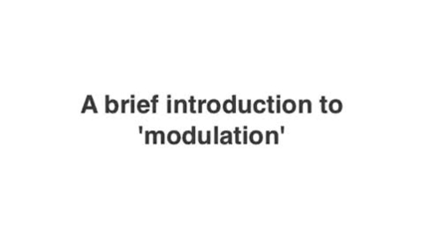 Thumbnail for Modulation