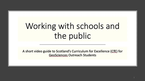 Thumbnail for Mini Guide to Scotland's Curriculum for Excellence (CfE)