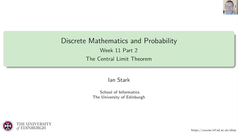 Thumbnail for The Central Limit Theorem