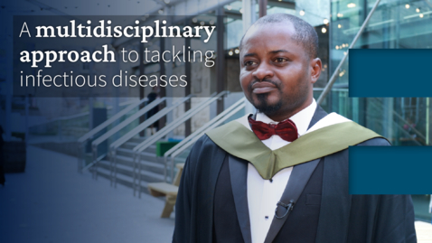 Thumbnail for Global Health and Infectious Diseases graduate John Amaka