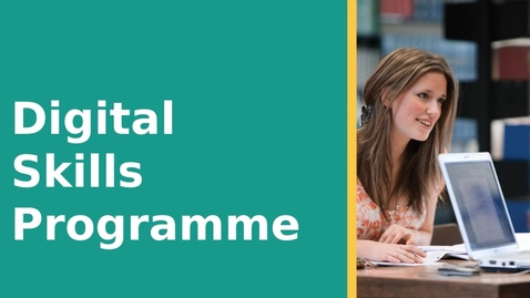 Thumbnail for Digital Skills Making the most of IT for Online students 2024