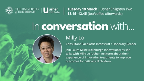 Thumbnail for In conversation with... Milly Lo &amp; Laura Milne