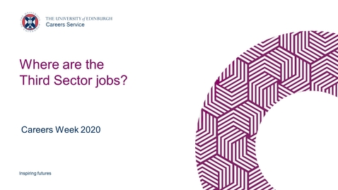 Thumbnail for Where are the third sector jobs?