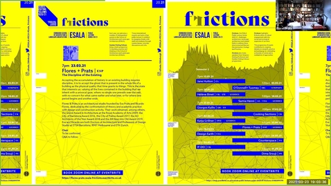 Thumbnail for Flores i Prats: ESALA Frictions Lecture