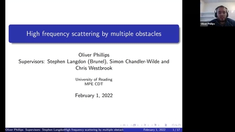 Thumbnail for entry Waves in Complex Continua (Wavinar) -  Oliver Phillips (University of Reading)