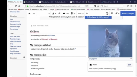 Thumbnail for How to edit Wikipedia in 30 mins - 2018 tutorial.