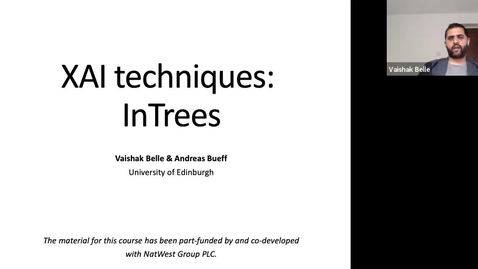 Thumbnail for entry XAI Lecture Recording: InTrees (Part 1)