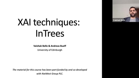 Thumbnail for XAI Lecture Recording: InTrees (Part 1)
