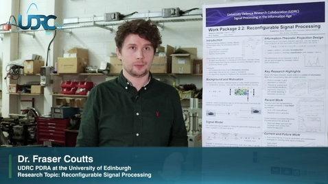Thumbnail for Dr. Fraser Coutts - UDRC Research Video 2023