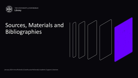 Thumbnail for PhD Sources, Materials and Bibliography Sept 2024