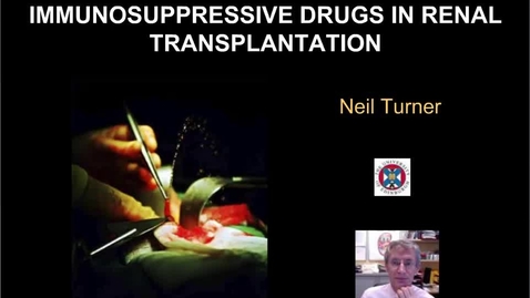 Thumbnail for entry Immunosuppressive drugs in transplantation