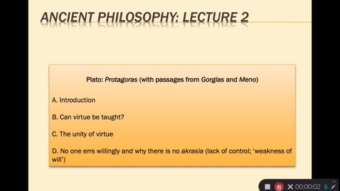 Thumbnail for entry Ancient Lecture 2.1