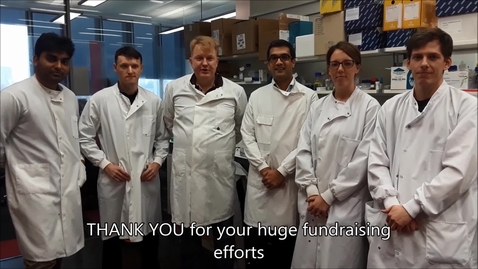 Thumbnail for Euan MacDonald Centre Fundraisers Thank you video 2017