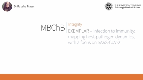 Thumbnail for C5. EXEMPLAR – Infection to immunity: mapping host-pathogen dynamics, with a focus on SARS-CoV-2