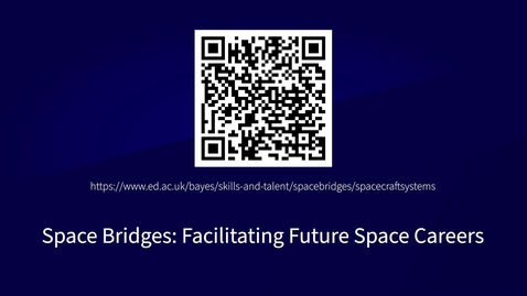 Thumbnail for Spacecraft Systems Trailer with QR and Subtitles