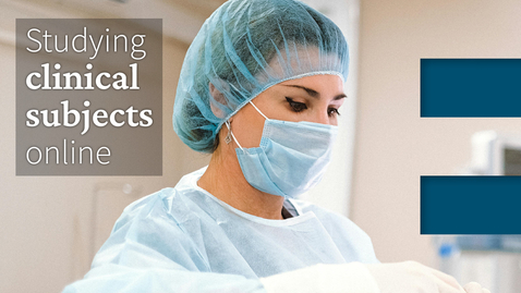 Thumbnail for Studying clinical subjects online