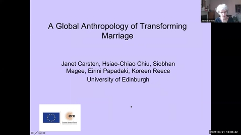 Thumbnail for CRFR Informal Seminar - Marriage in Past, Present and Future Tense