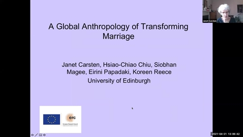 Thumbnail for entry CRFR Informal Seminar - Marriage in Past, Present and Future Tense