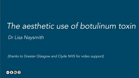 Thumbnail for Botulinum toxin and its aesthetic uses